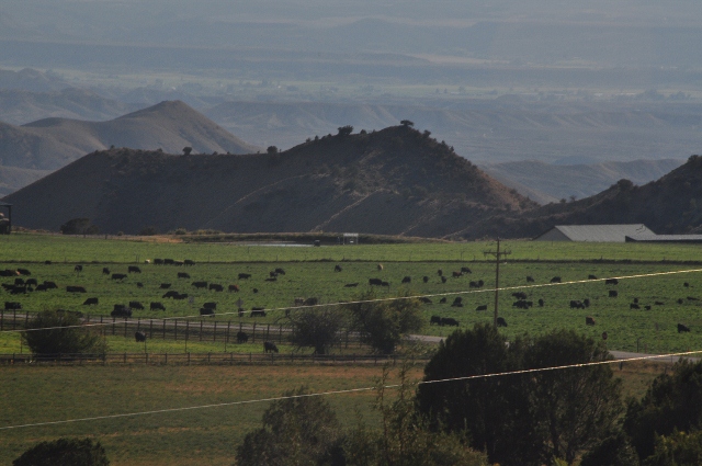 the countryside returning from the south rim to the Highway 347